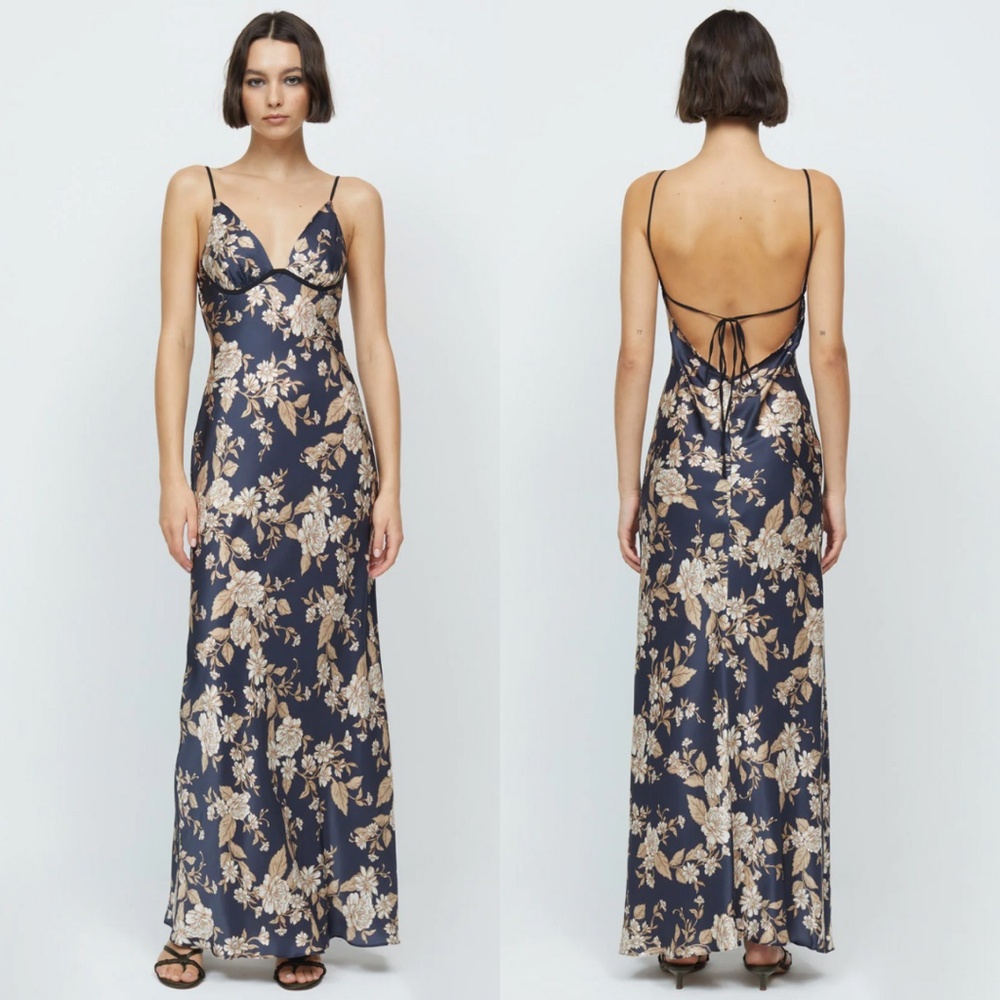 Free People Bec + Bridge Opaline Silk Maxi Dress - Picture 4 of 10